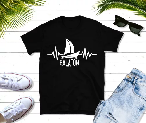 Balaton EKG férfi póló