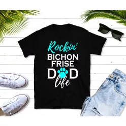 Rockin Bichon Friese férfi póló