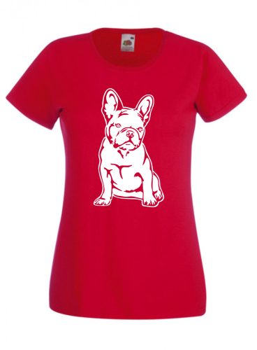 Francia bulldog női póló