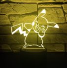 Pokémon 7 színű 3D LED lámpa
