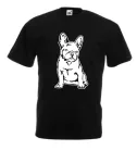 Francia Bulldog férfi Póló