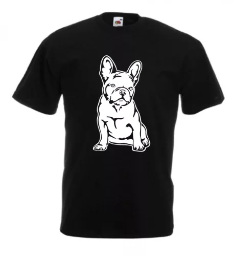 Francia Bulldog férfi Póló
