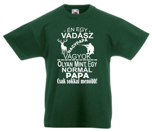 Én egy vadász nagypapa vagyok férfi póló, egyedi póló
