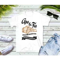 2. Apa fia férfi póló