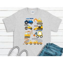 Munkagépek gyerekpóló