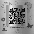 Gravírozott tábla QR kóddal