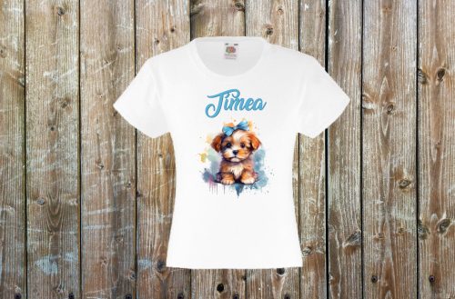 2. Kutyusos lány póló