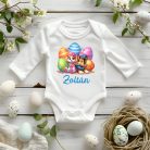 Kutyusos húsvéti baba body