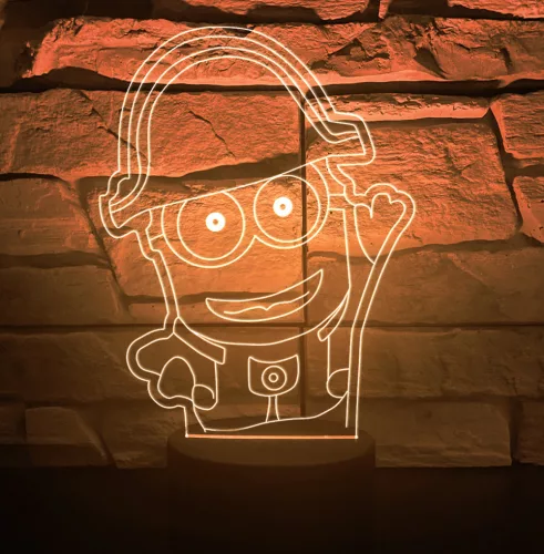 Minion LED éjjeli lámpa