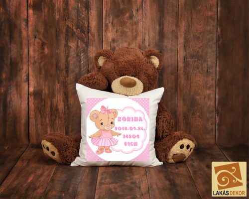 1. Macis Baba párnahuzat kislányos 