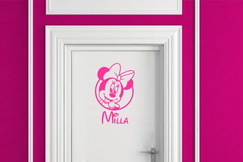 Egérlány névvel falmatrica