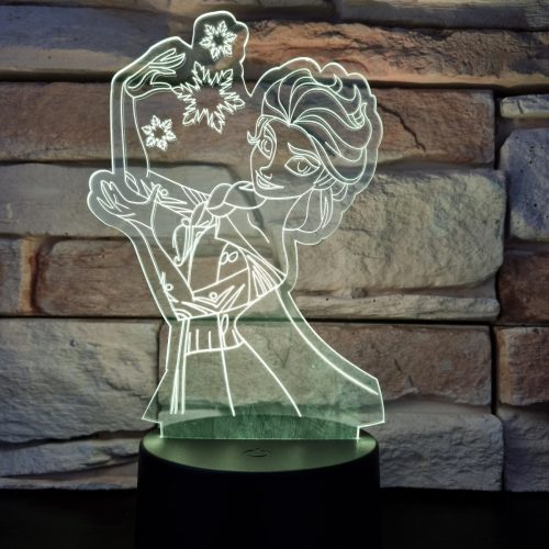 Jégvarázs éjjeli LED lámpa