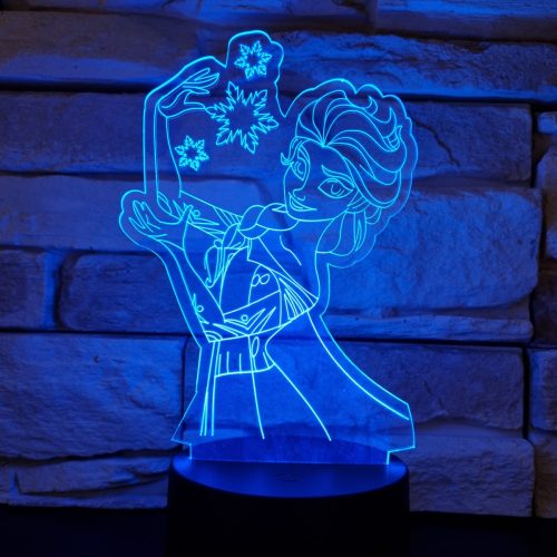 Jégvarázs éjjeli LED lámpa