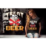 Treat or Beer női póló