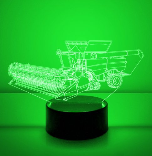 John Deere x9 kombájn - 3D lámpa