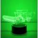 John Deere x9 kombájn - 3D lámpa