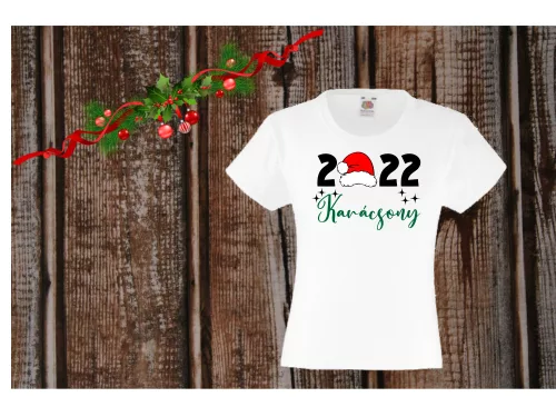 2022 karácsony női póló