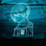 Attack on Titan Mikasa 3D LED lámpa