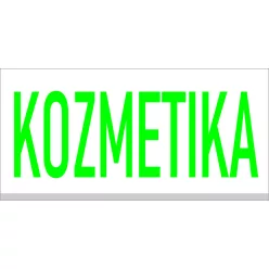Egyedi LED tábla (Telibe gravírozva) 49cmx24cm