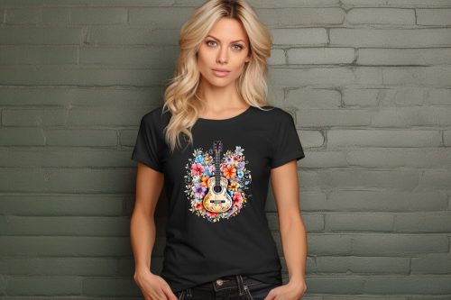 2. Gitáros női póló