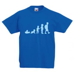 Iskolás Evolution gyerek póló