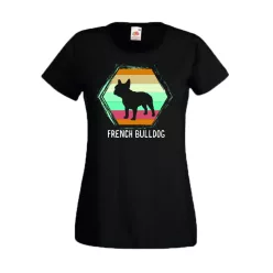 Francia bulldog női póló