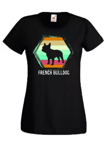 Francia bulldog női póló