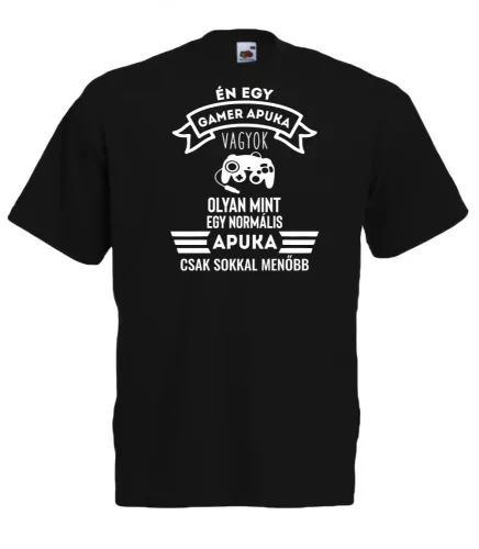 Én egy gamer apuka vagyok férfi póló