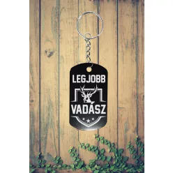 Legjobb vadász kulcstartó   
