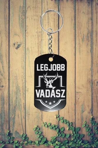 Legjobb vadász kulcstartó   