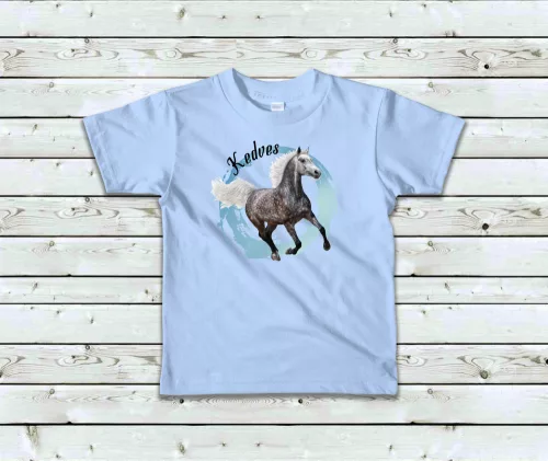 2. Lovas unisex gyerek póló