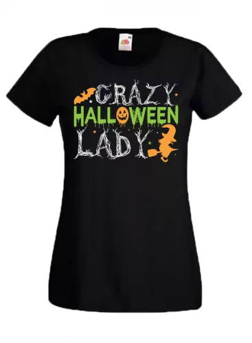 Crazy Halloween Lady