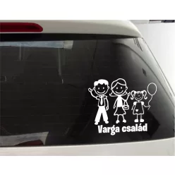 Család 3 autósmatrica