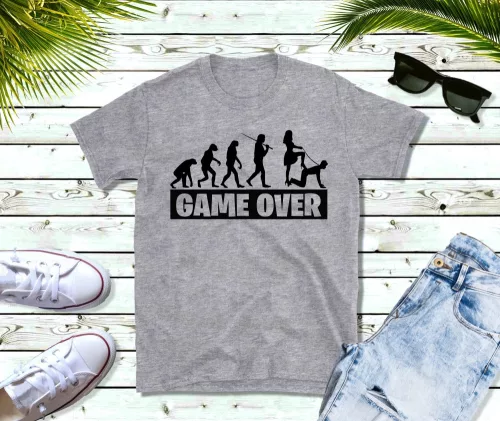 2. Game over evolution férfi póló