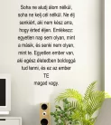 Soha ne aludj álom nélkül Idézet falmatrica