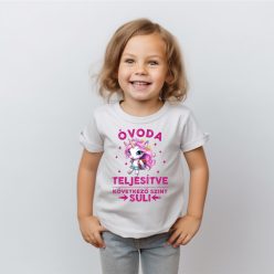 Óvoda Teljesítve – Unikornisos Lányka Póló