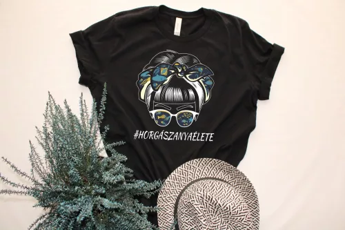 Horgászanyaélete női póló