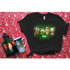 3. Grinchmas kávés női póló