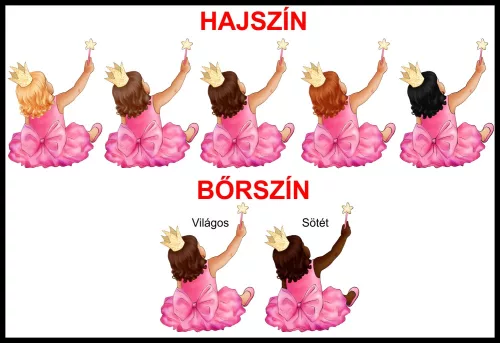 Szülinapi Hercegnős lány póló