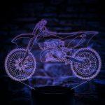 3D hatású KTM Crossmotor LED lámpa