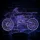 KTM Crossmotor LED éjjeli lámpa