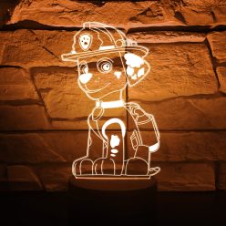 Mancs őrjárat LED éjjeli lámpa