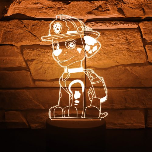 Mancs őrjárat LED éjjeli lámpa