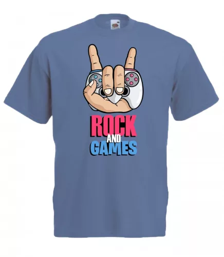 Rock & Games férfi póló