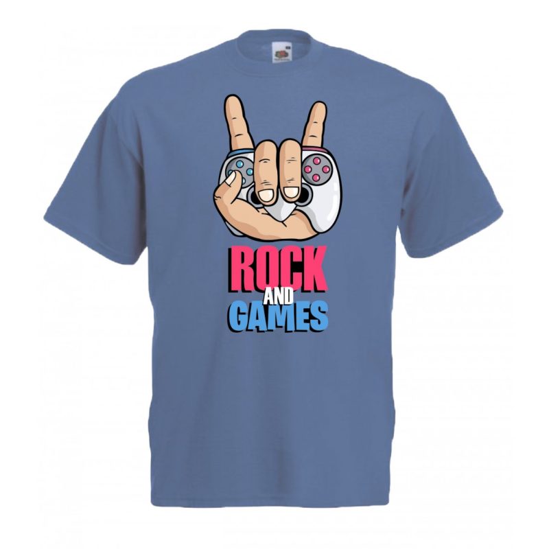 Rock & Games férfi póló