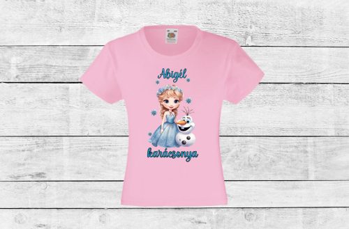 Jégvarázs lányka karácsonyi póló