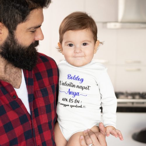Boldog Valentin napot Anya baba body