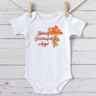 Személyre Szabható Ünnepi Baba Body – Macis-Lufis Köszöntő Minta Saját Szöveggel