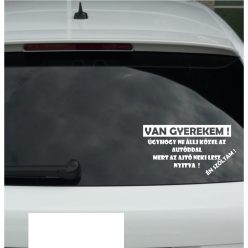 Van gyerekem (2. változata) autósmatrica