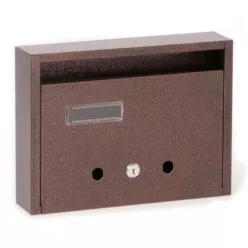 Postaláda lépcsőházi 350x270 antik bronz névjegyes